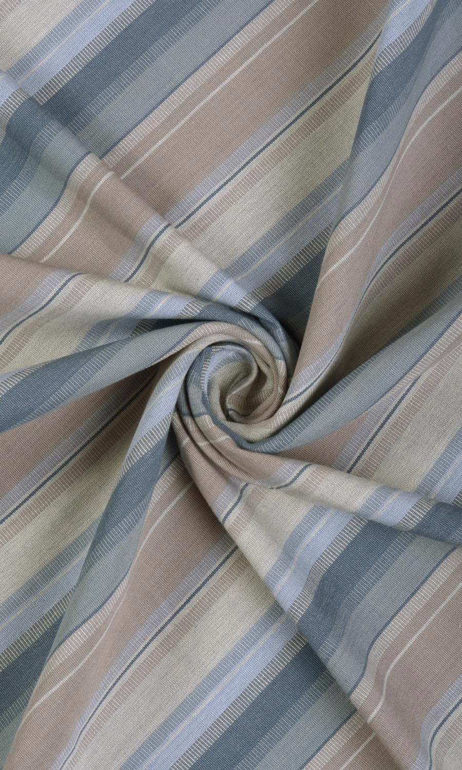 Cotton Home Textile Fabric Material By the Yard (Blue/ Brown)
