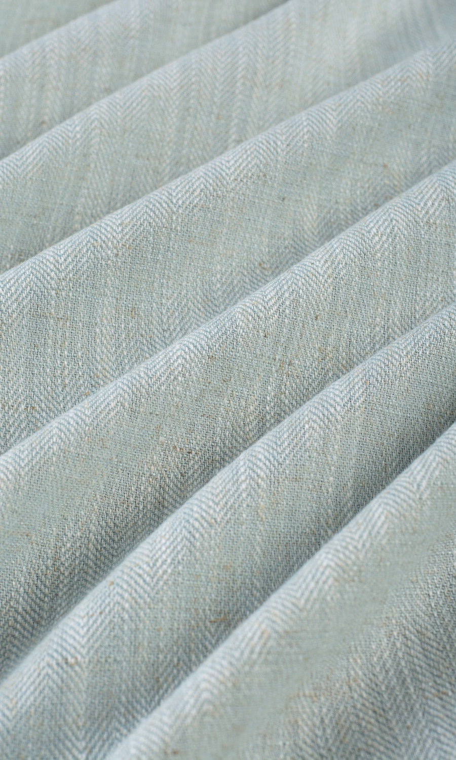 Linen Texture  Fabric Sample for Roman Blinds & Shades (Powder Blue)