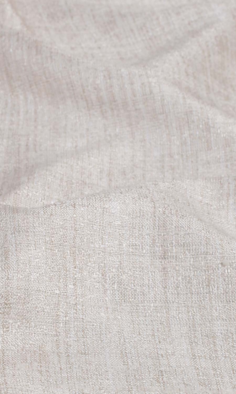 Textured Fabric Material By the Yard (Ivory/ Pale Beige)