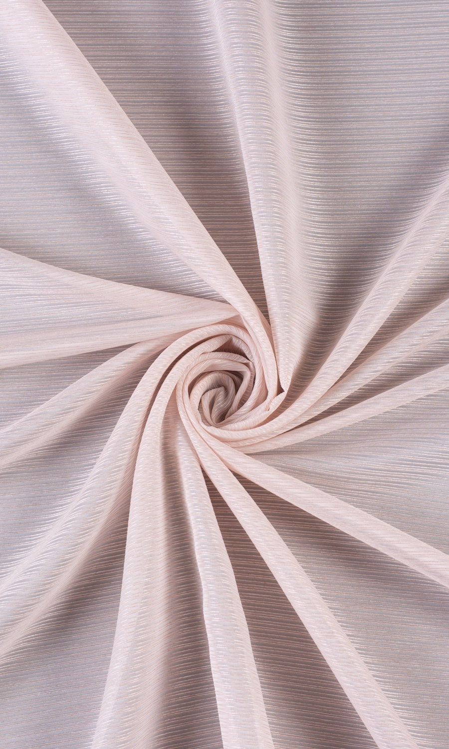 Striped Sheer Fabric Material By the Yard (Pastel Pink)