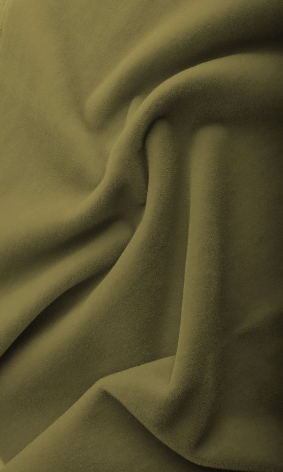Velvet Home Textile Fabric Material By the Yard (Green)