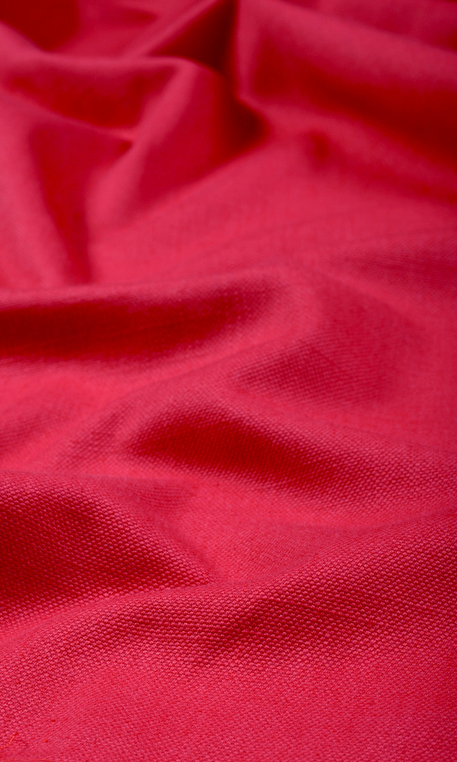 Plain Window Treatments Fabric By the Yard (Raspberry Red)
