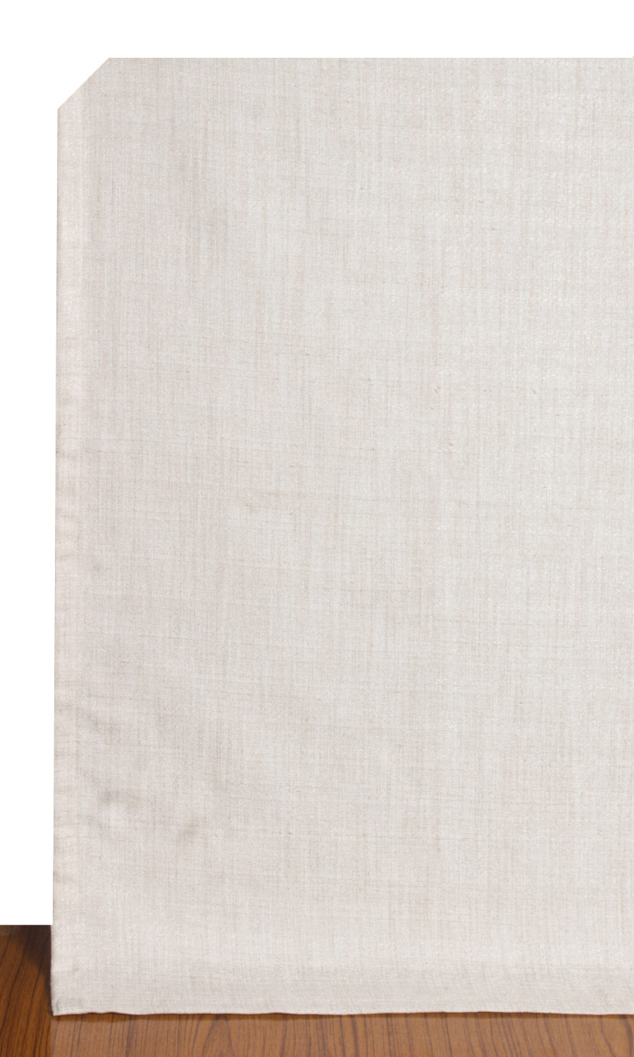 Textured Home Textile Fabric Material Sample (Ivory/ Pale Beige)