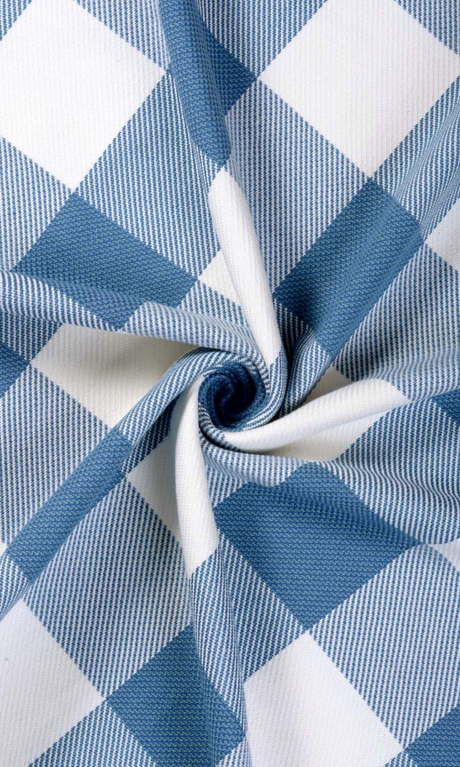 Patterned / Printed / Geometric / Check / Gingham / Plaid Window Treatments Fabric By the Yard