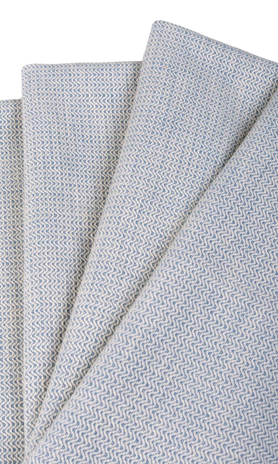 Textured  Fabric Sample for Roman Blinds & Shades (Blue)
