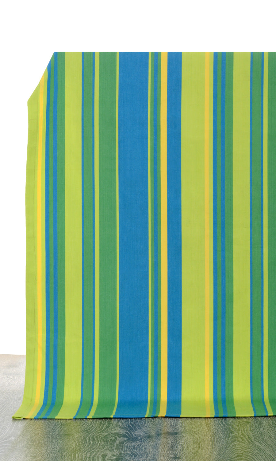 Cotton Home Décor Fabric By the Yard (Blue/ Green)