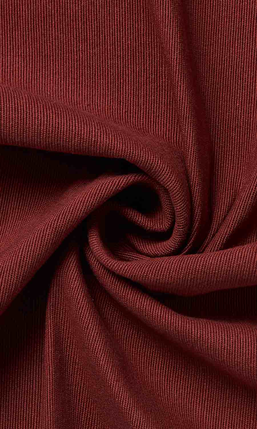 Cotton Home Textile Fabric Material By the Yard (Burnt Orange)