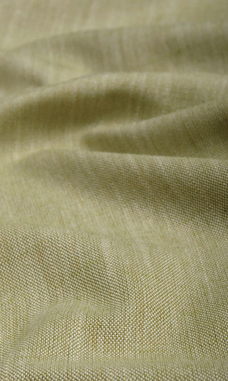 Plain Linen Texture Fabric Sample for Roman Blinds & Shades (Green)