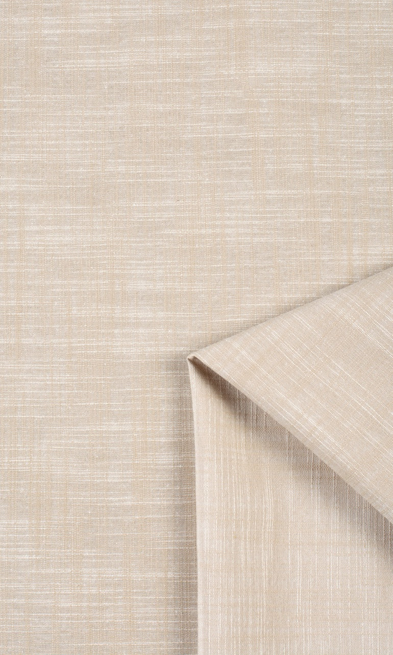 Linen-Textured Free Fabric Material Sample (Pale Beige)