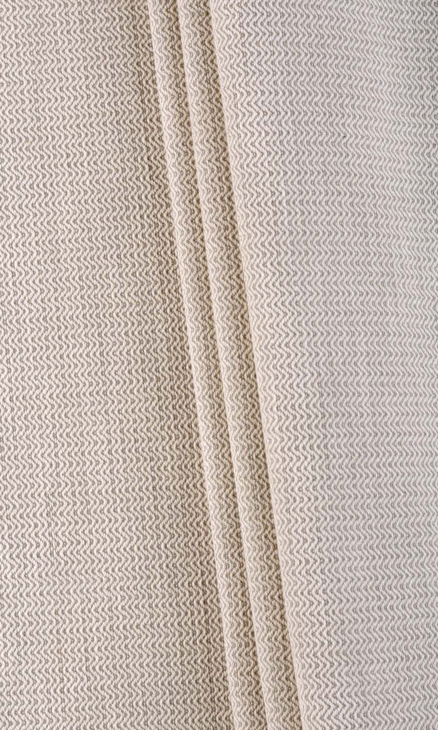 Textured   Home Textile Fabric Material By the Yard (Grey/ Beige)