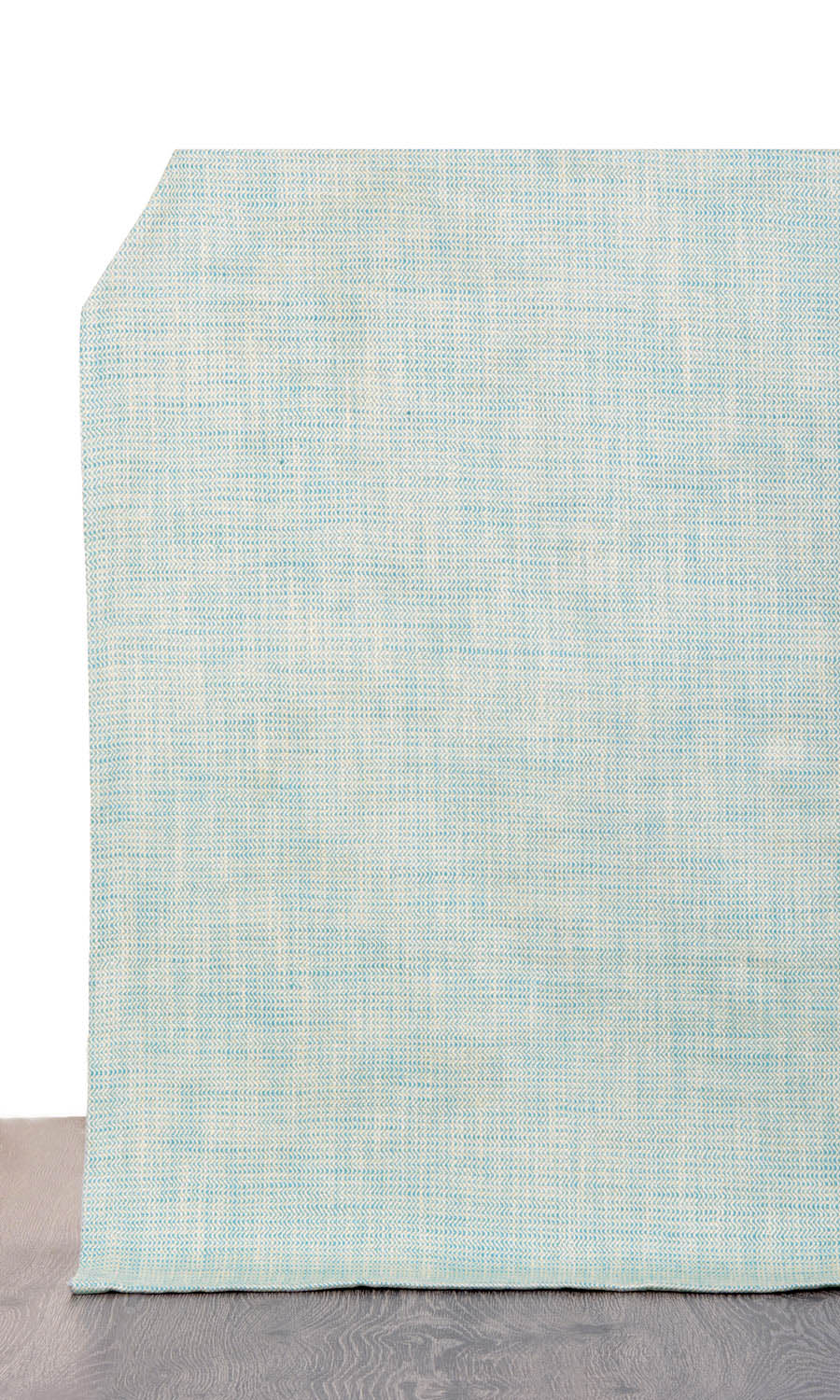 Textured Cotton Home Textile Fabric Material By the Yard (Pastel Blue)