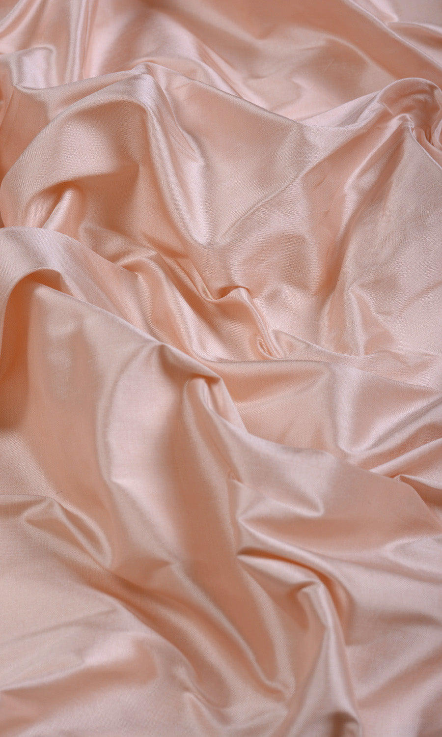 Shantung Silk Home Textile Fabric Material By the Yard (Blush Pink/ Peach)