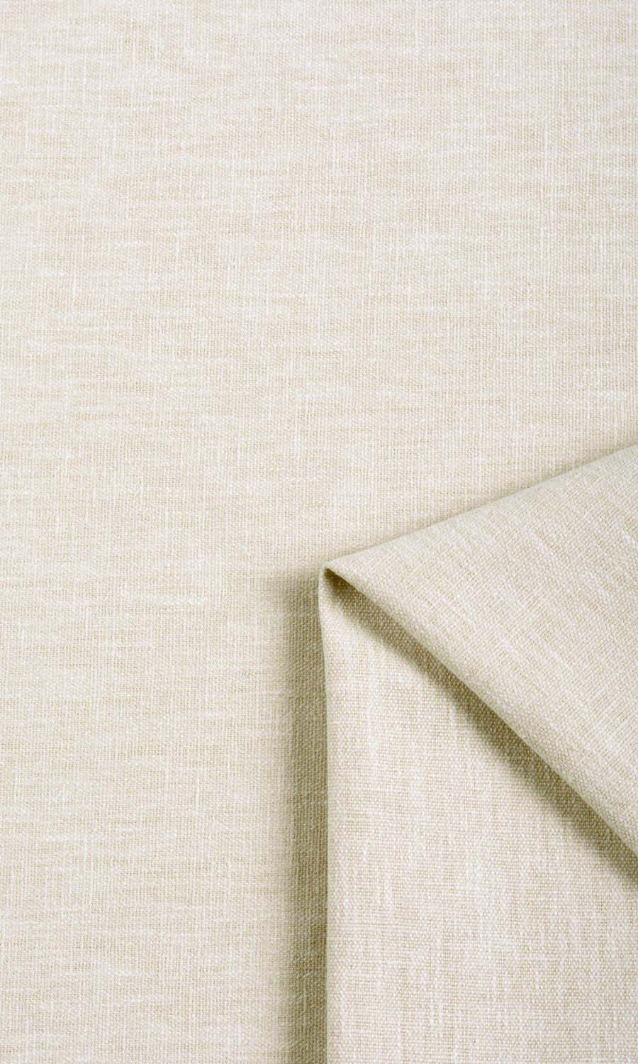 Plain Free Fabric Material Sample (Warm Ivory/ Pale Beige)
