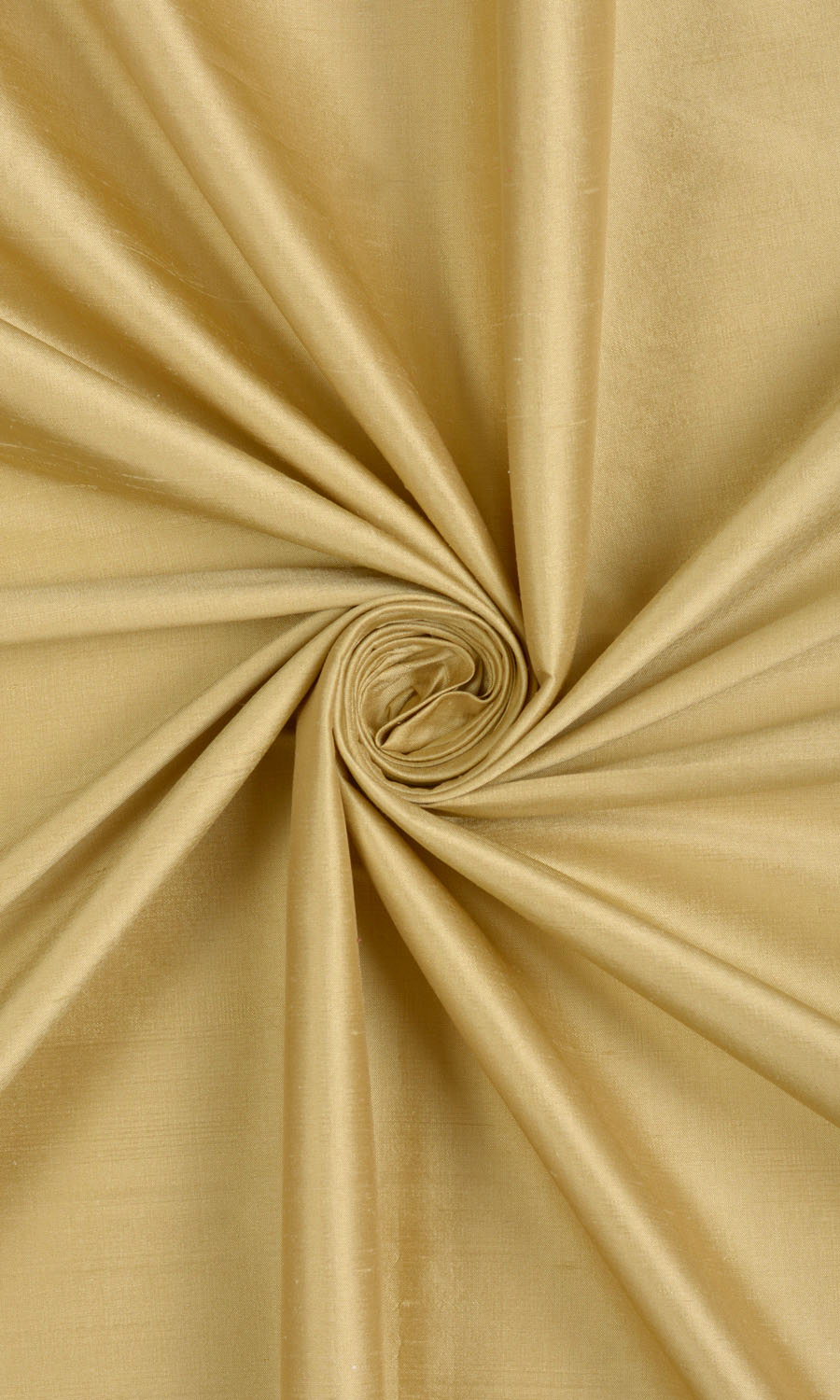 Shantung Silk Home Décor Fabric By the Yard (Mustard Yellow)