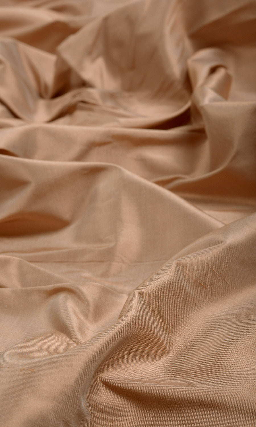Shantung Silk Fabric Material By the Yard (Peach/ Salmon)