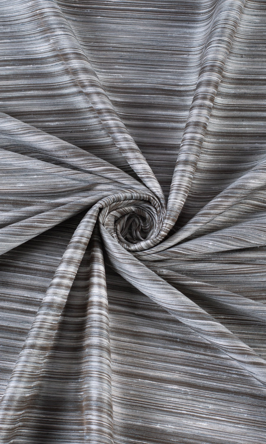 Textured Fabric Material By the Yard (Grey/ Black)