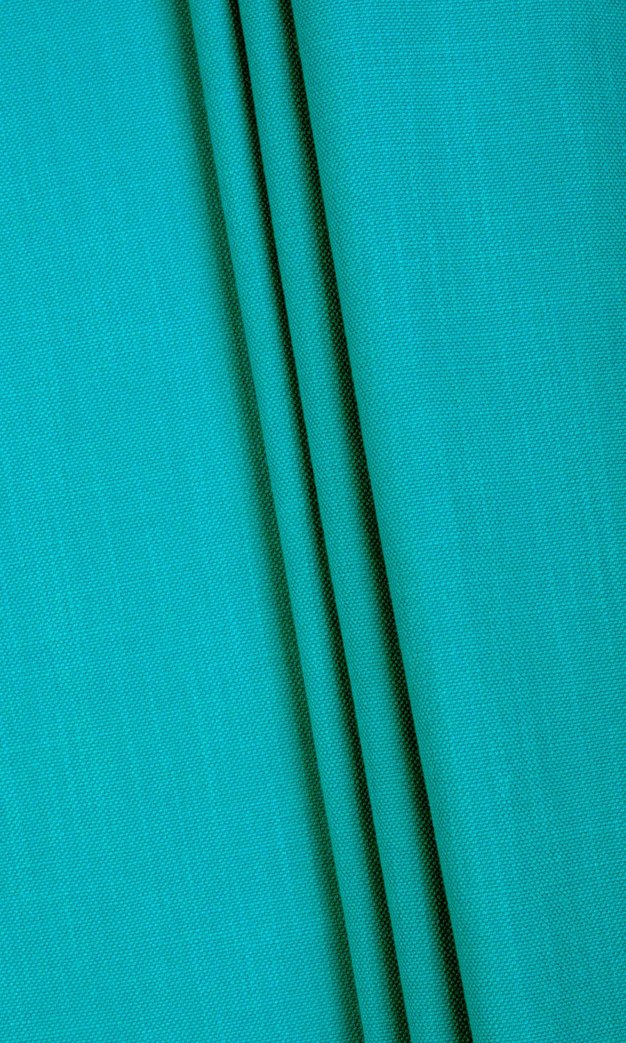 Textured Solid Cotton Fabric By the Yard for Curtains & Drapes (Turquoise Blue)