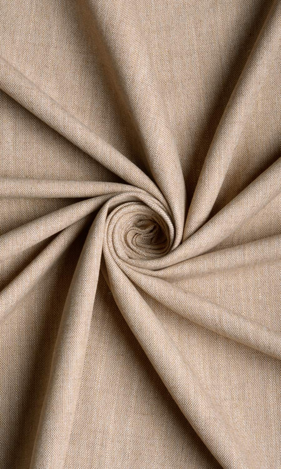 Plain Linen Texture Home Décor Fabric By the Yard (Cinnamon Brown)