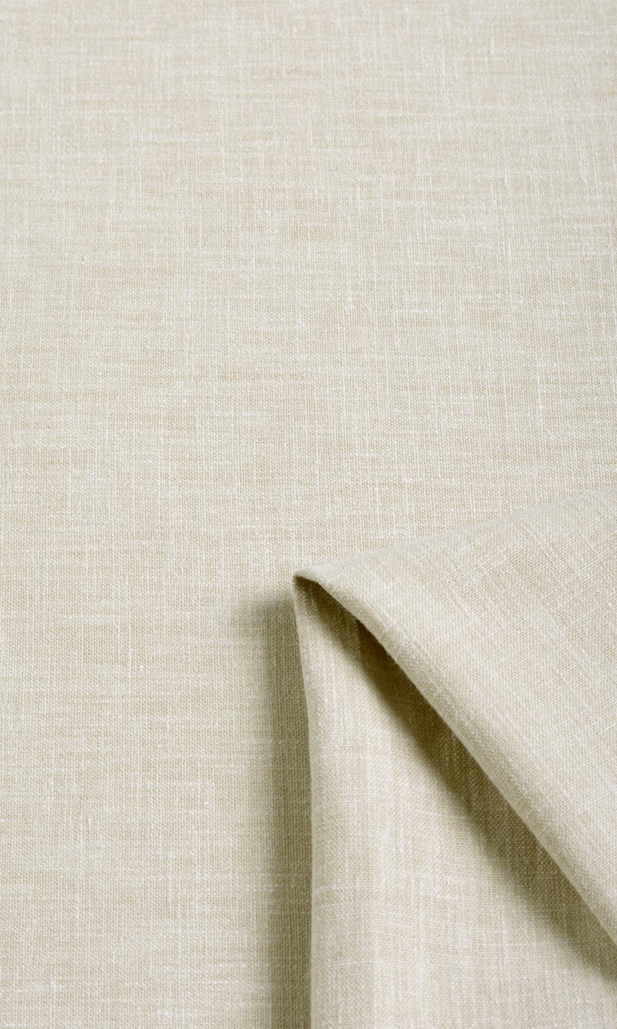 Poly-Cotton Blend Fabric Material By the Yard (Pale Beige)
