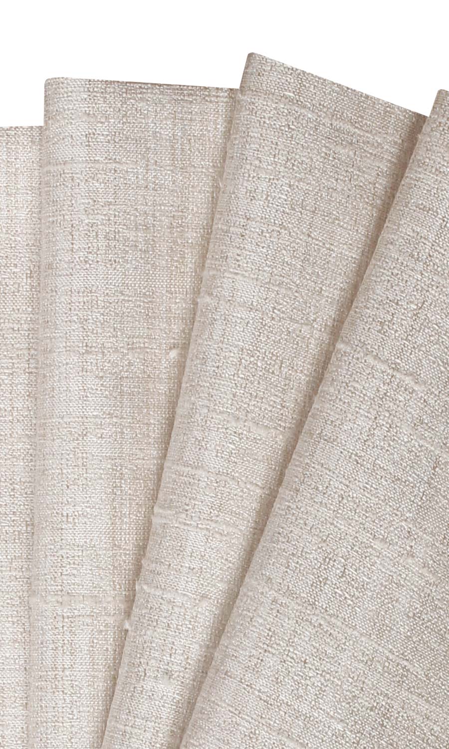 Textured Home Décor Fabric By the Yard (Ivory/ Pale Beige)