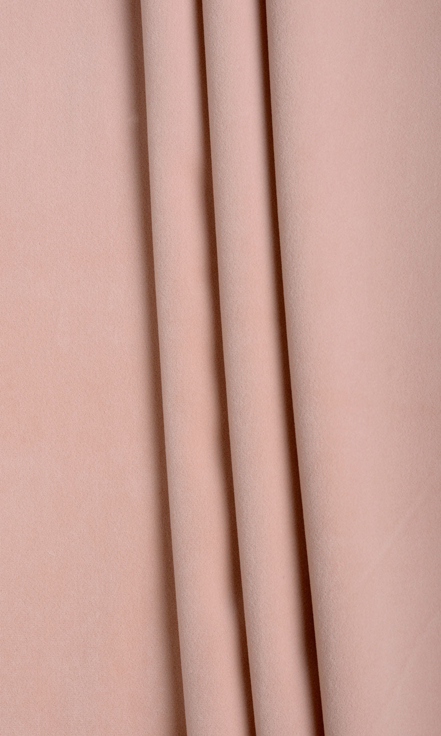 Velvet Home Textile Fabric Material Sample (Blush Pink)