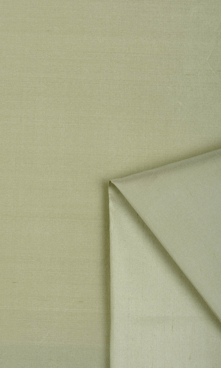 Shantung Silk Fabric Material By the Yard (Olive/ Sage Green)