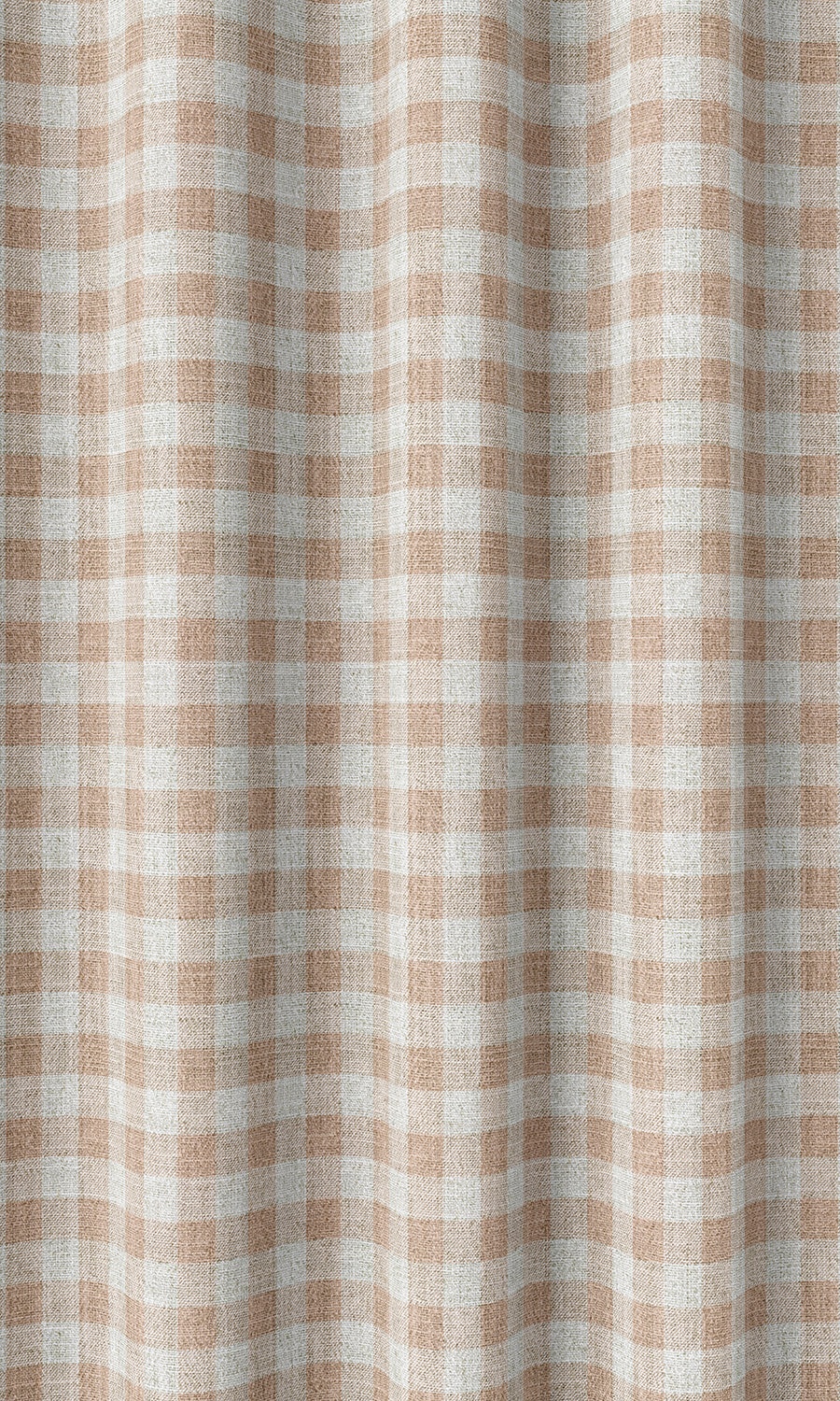 Check Patterned Home Décor Fabric By the Yard (Blush Pink/ White)