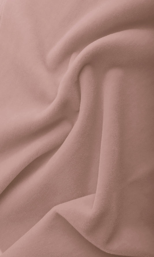 Velvet Home Décor Fabric By the Yard (Rose Pink)