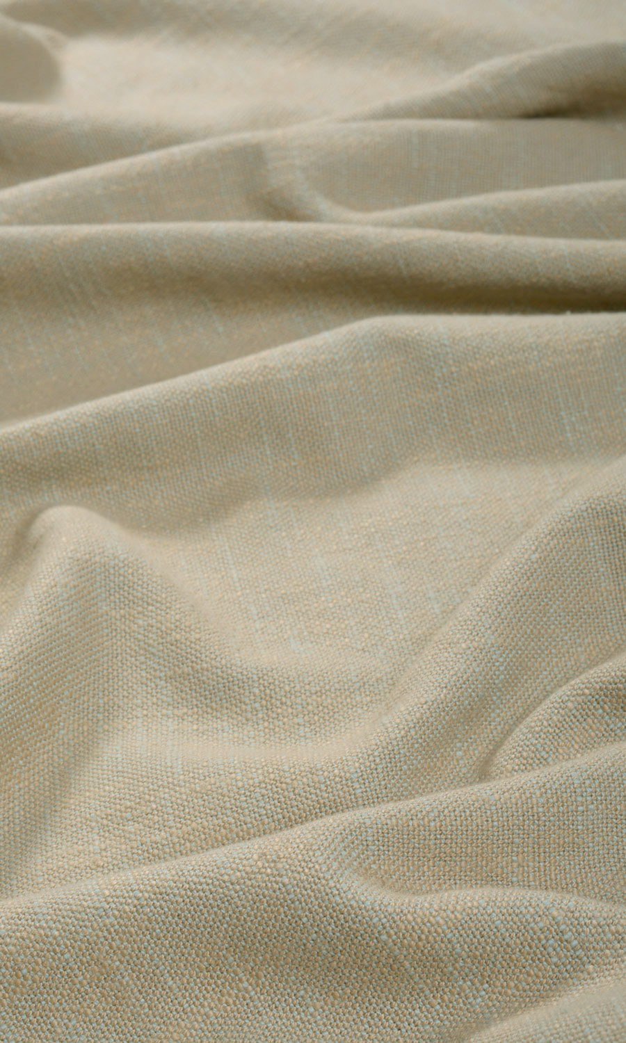Plain Cotton Fabric By the Yard for Curtains & Drapes (Brown/ Beige)