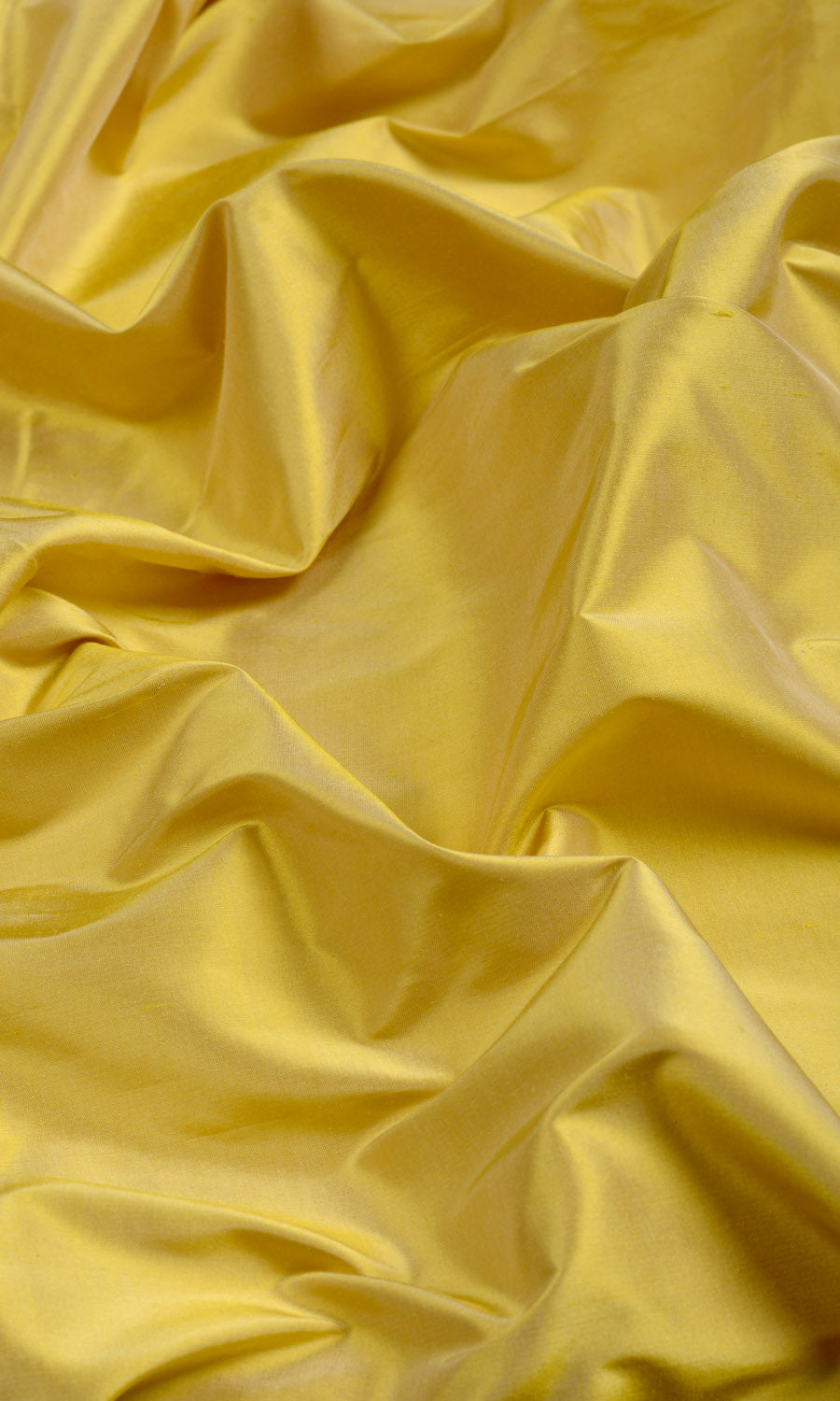 Shantung Silk Home Textile Fabric Material Sample (Yellow)