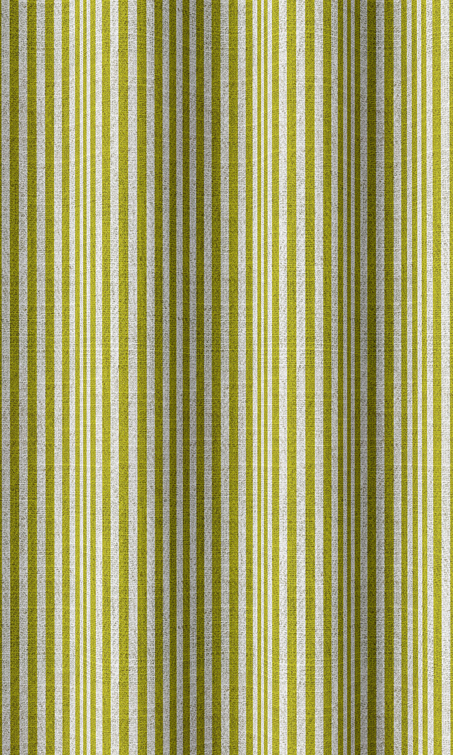 Modern Striped Home Décor Fabric By the Yard (Apple Green)