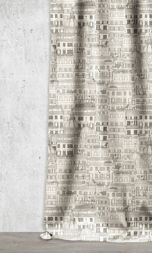 Print Blinds (Black/ Milky White)