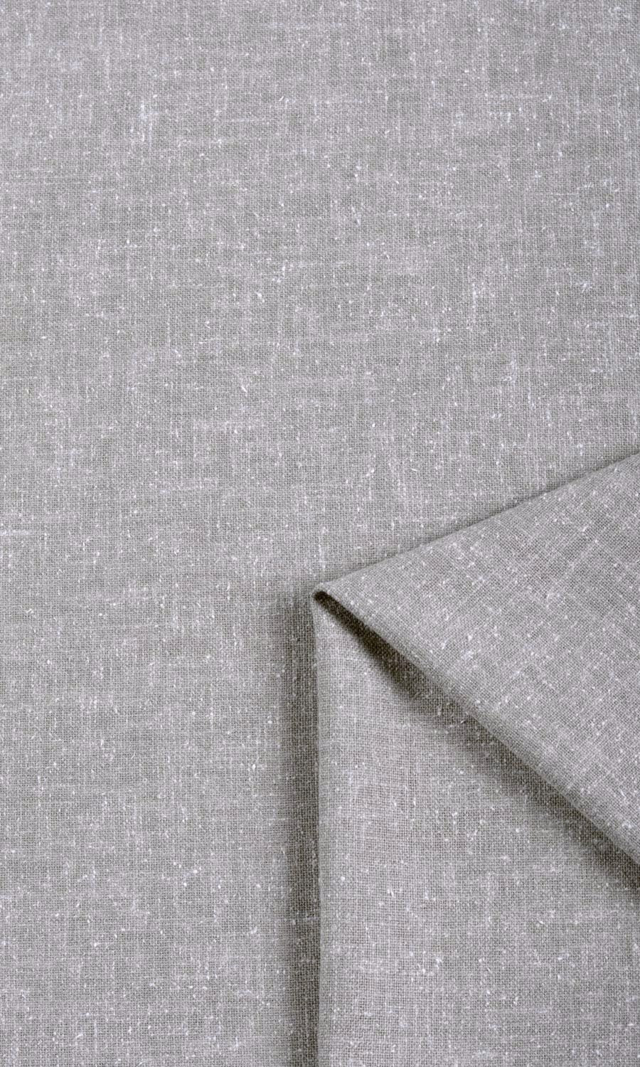 Poly-Cotton Blend Home Textile Fabric Material By the Yard (Steel Grey)