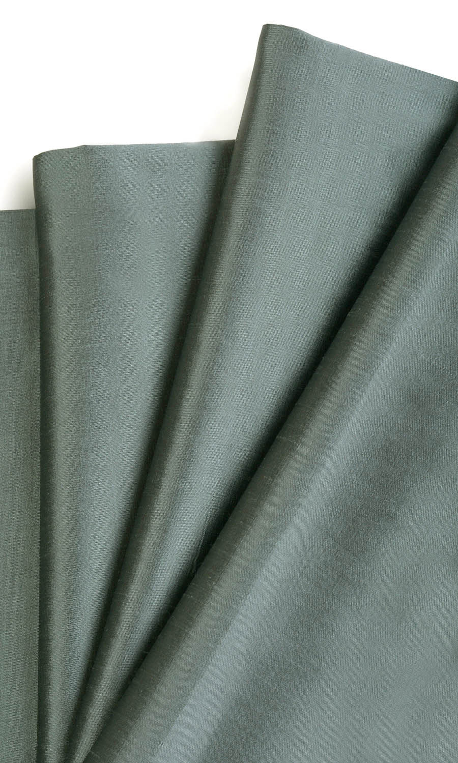 Shantung Silk Home Textile Fabric Material By the Yard (Ocean/ Teal Blue)