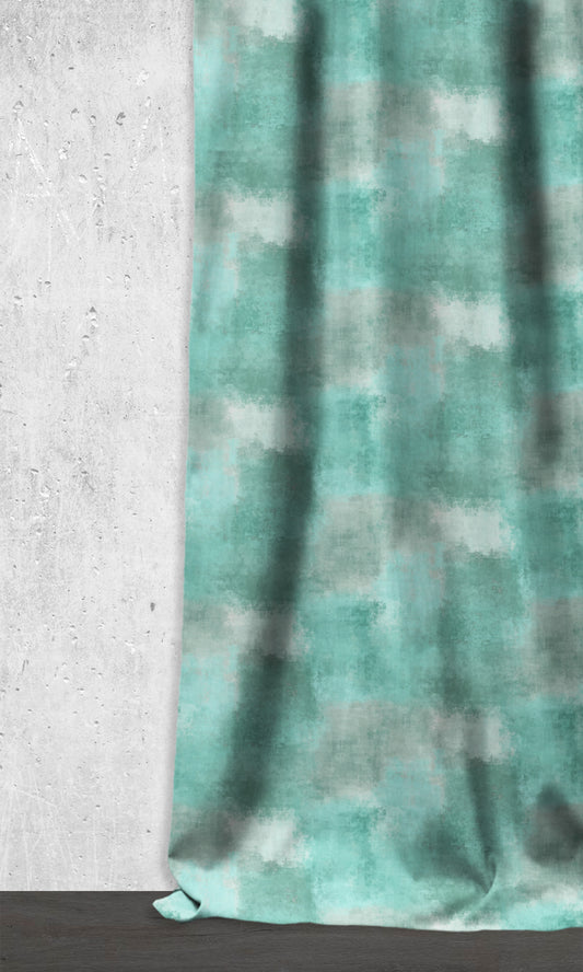 Dimout Home Décor Fabric By the Yard (Turquoise Blue)