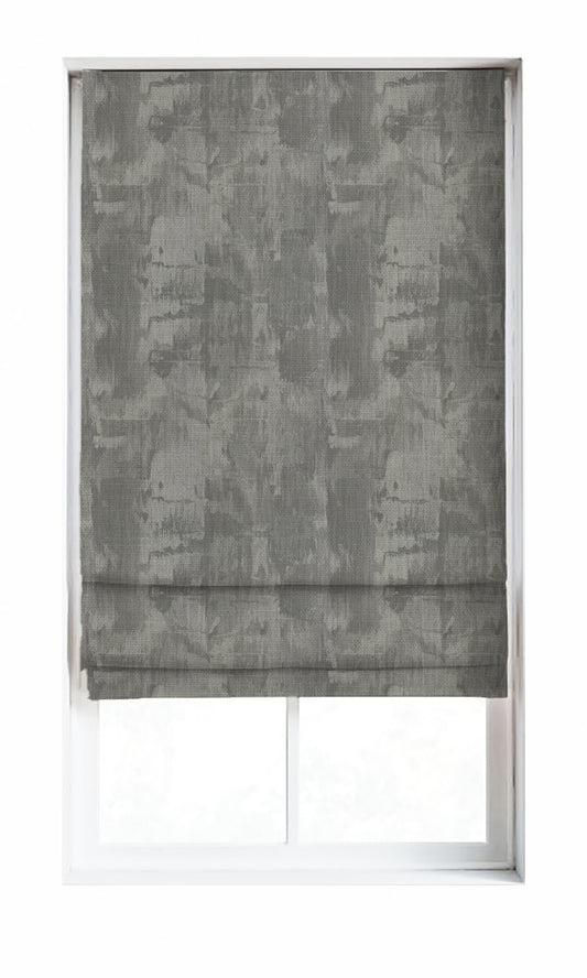 Striped Home Décor Fabric By the Metre (Dove Grey/ Slate)