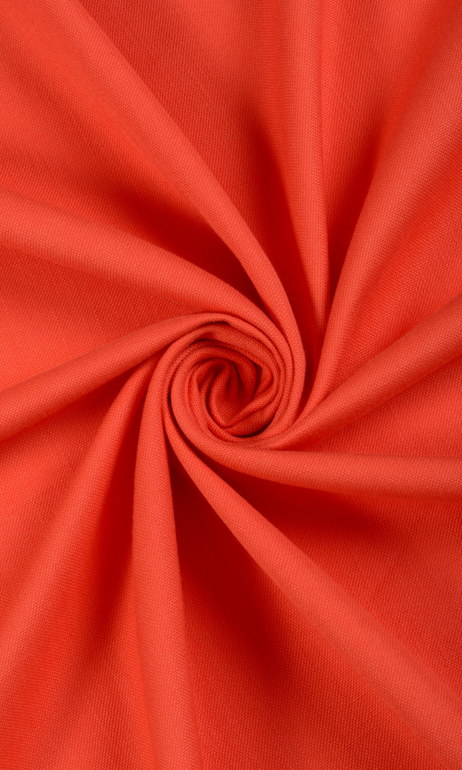 Cotton Blend Home Décor Fabric By the Yard (Orange/ Red)