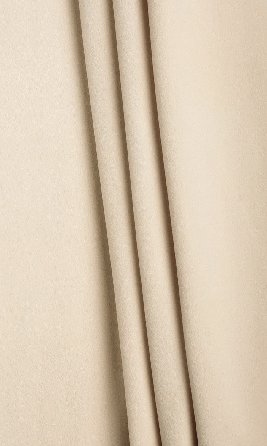 Velvet Free Fabric Material Sample (Pale Beige)