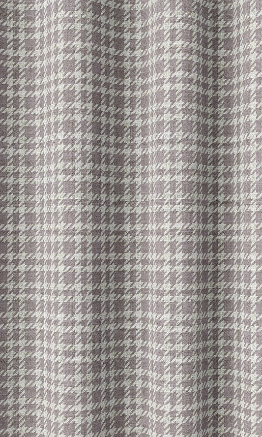 Modern Check Patterned Shades (Mauve)
