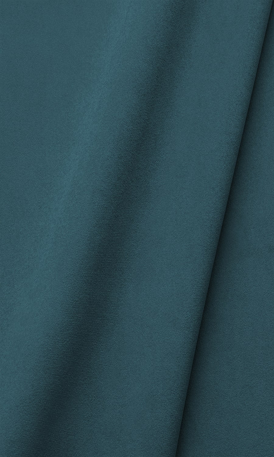 Velvet Window Treatments Fabric By the Yard (Steel Blue)