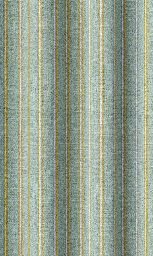 Geometric Print Home Décor Fabric By the Yard (Turquoise Blue/ Green)