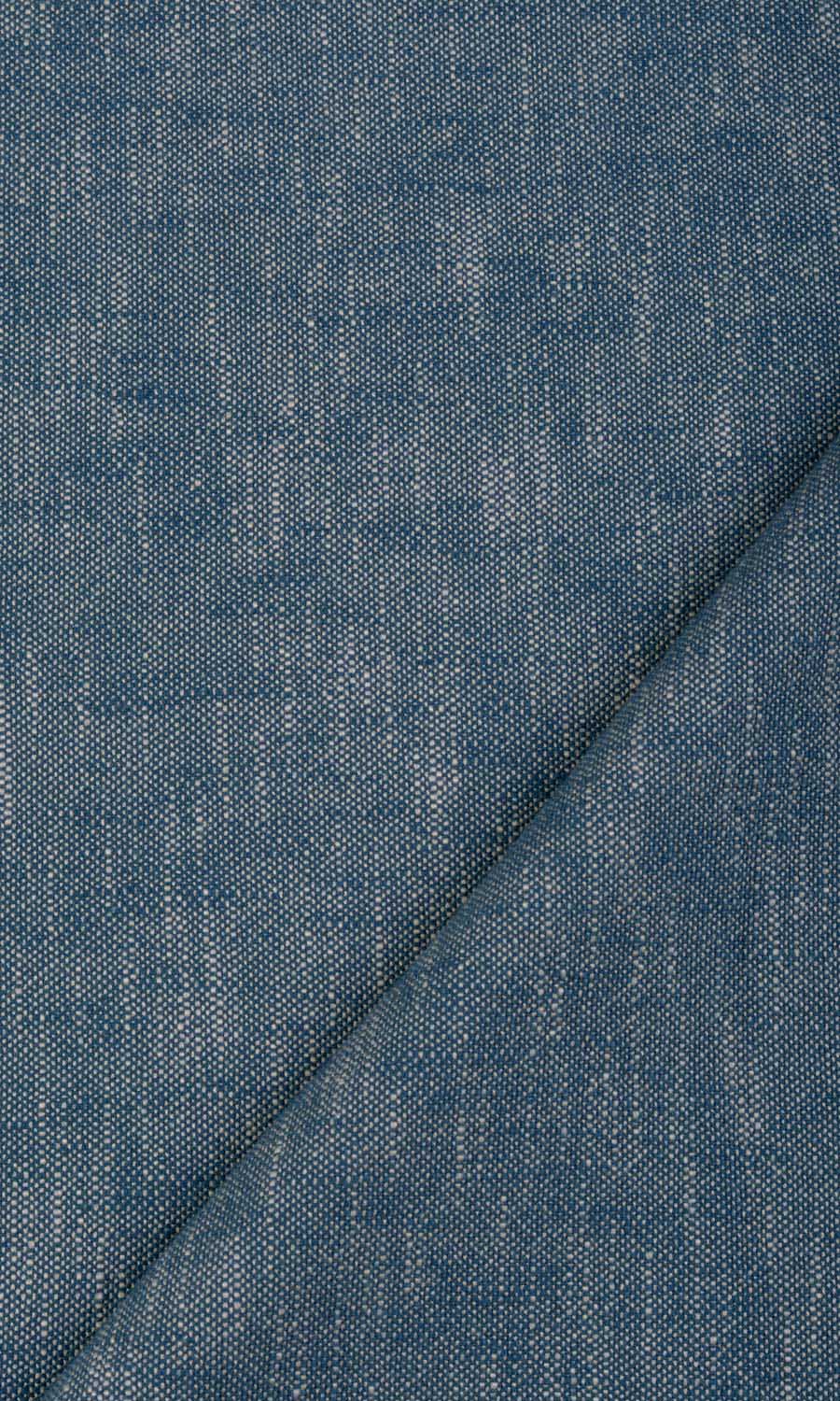 Plain Cotton Home Textile Fabric Material By the Yard (Navy Blue)