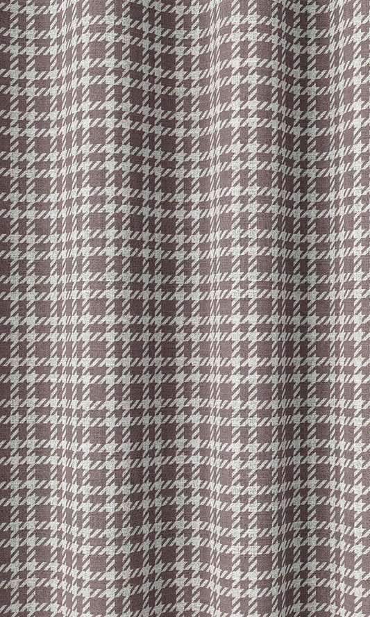 Check Patterned Shades (Plum Purple)