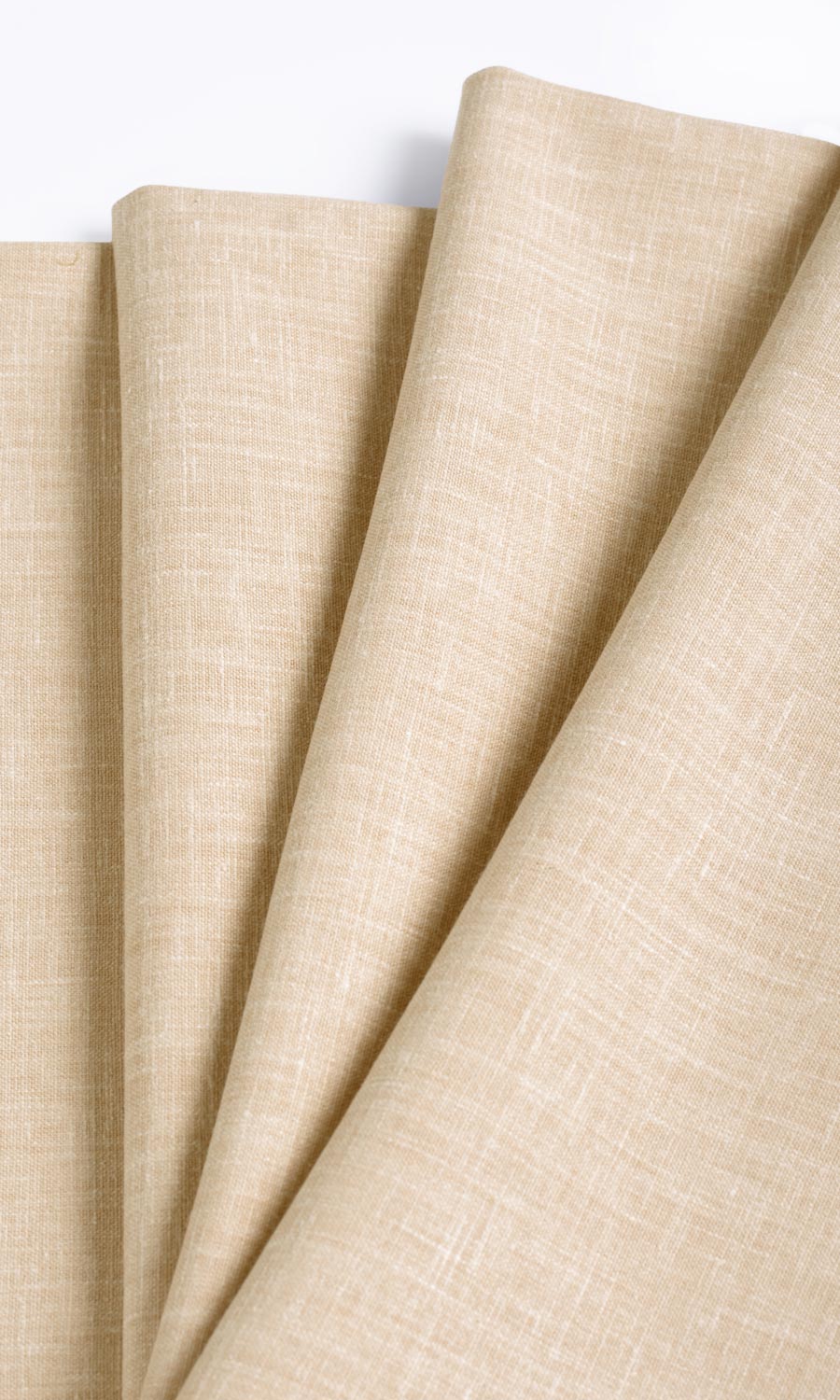 Poly-Cotton Blend Window Treatments Fabric By the Yard (Peach Pink)