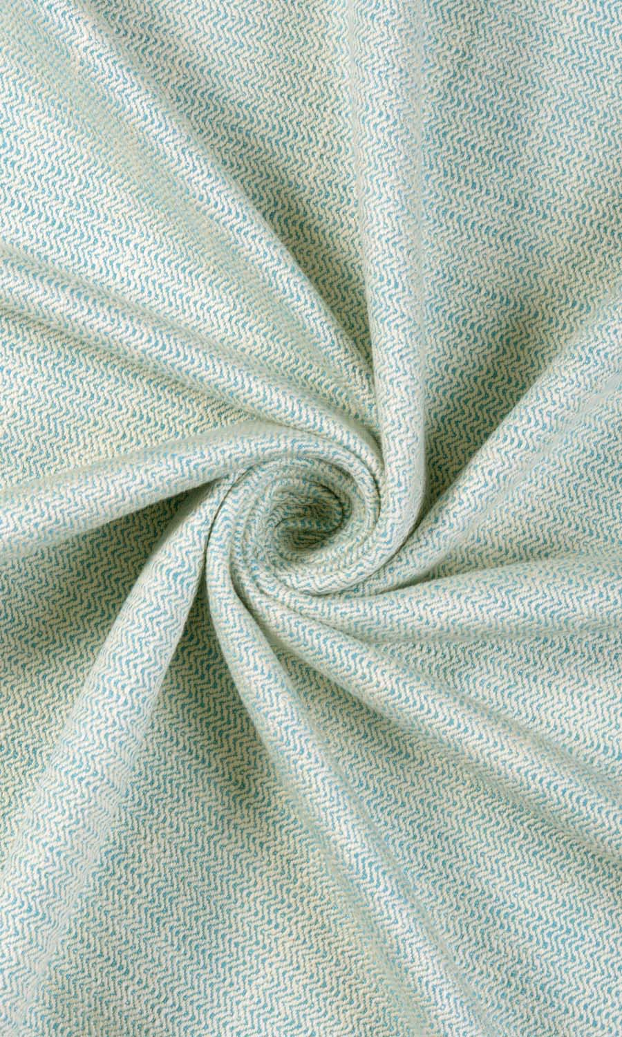 Textured Cotton Home Décor Fabric By the Yard (Pastel Blue)