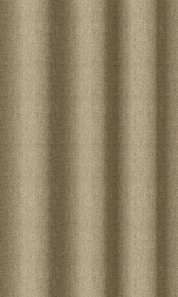 Herringbone Textured Home Décor Fabric By the Metre (Beige)