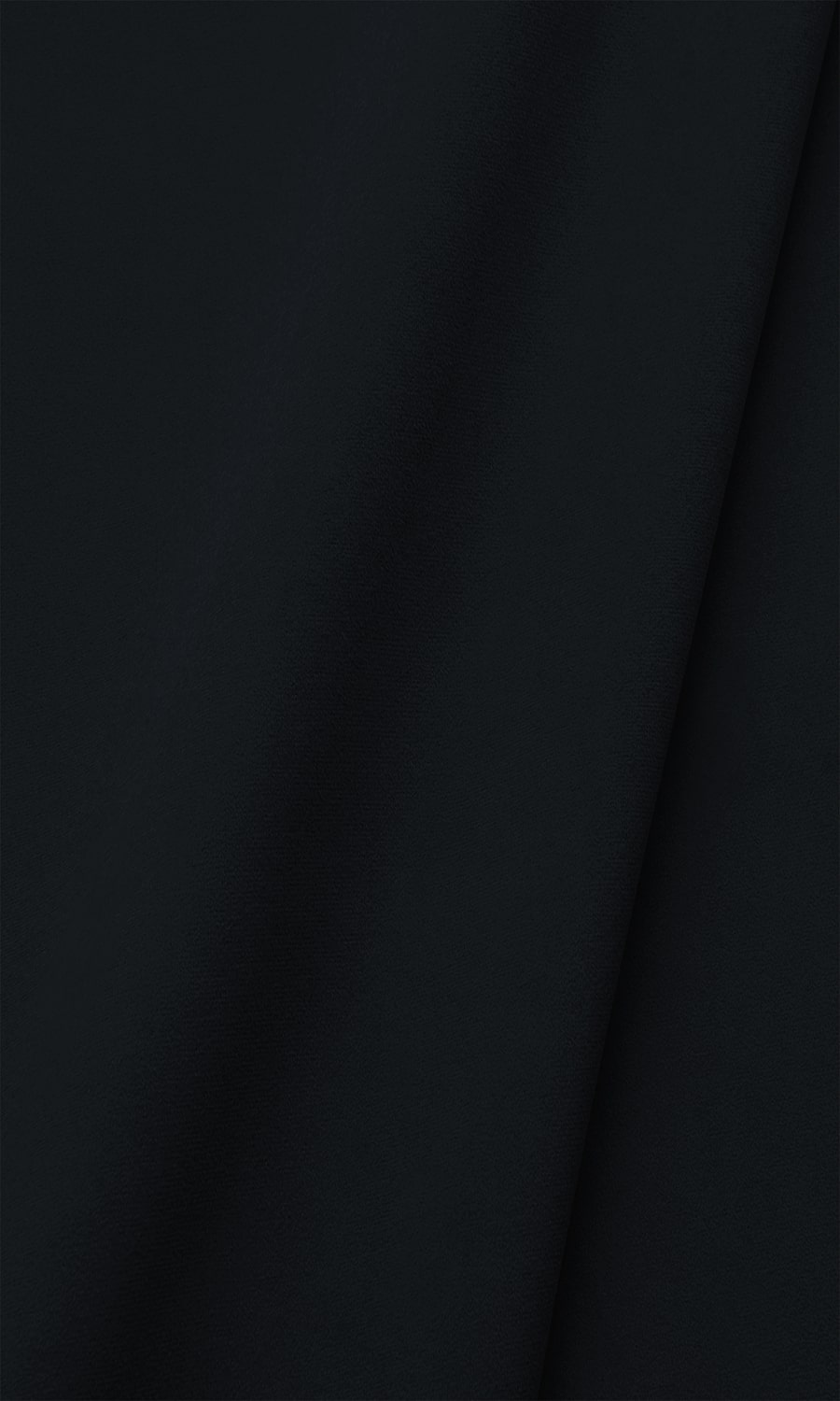 Velvet Window Treatments Fabric By the Yard (Black)