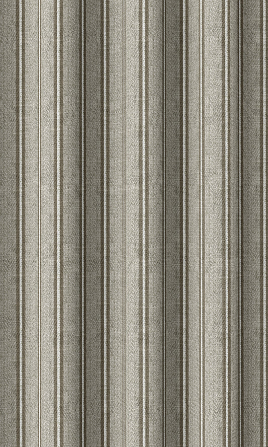 Modern Striped Home Décor Fabric By the Yard (Beige/ Brown)