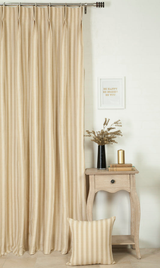 Cotton Roman Blinds (Cream/ Beige)
