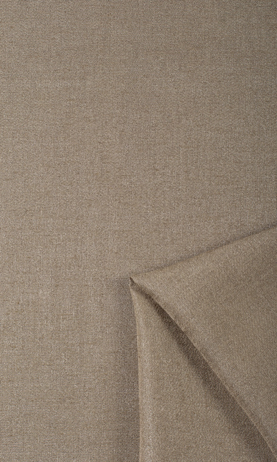 Semi-Sheer Fabric Sample for Roman Blinds & Shades (Caramel Brown)